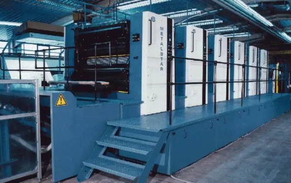 MetalStar 1, First Metal Decorating Press in Modular Unit Design, 1995