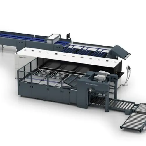 MetJET ONE Multi-Pass Digital Metal Printing Press – Koenig & Bauer MetalPrint