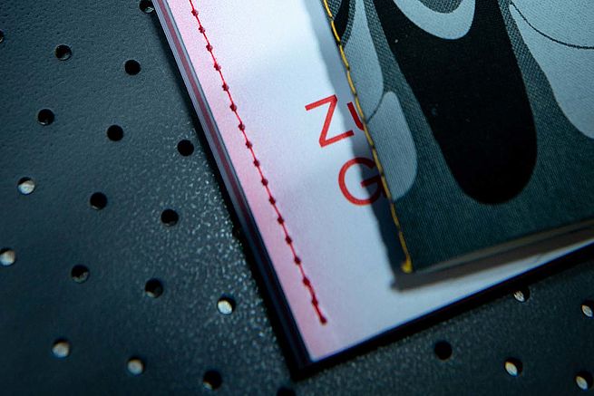 Photo 5: Lock-stitch binding