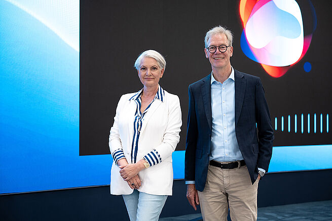 Photo 2: Sandra Wagner and Ralf Sammeck